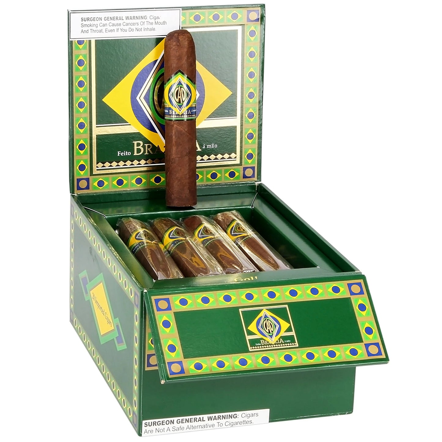 Charuto CAO Brazilia Gol cx/20