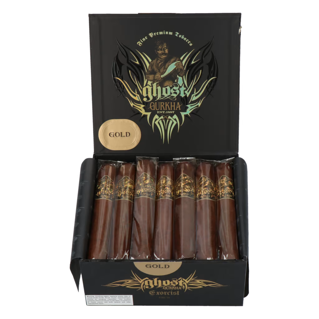 Charuto Gurkha Ghost Gold Exorcist cx/21 Reidocharuto