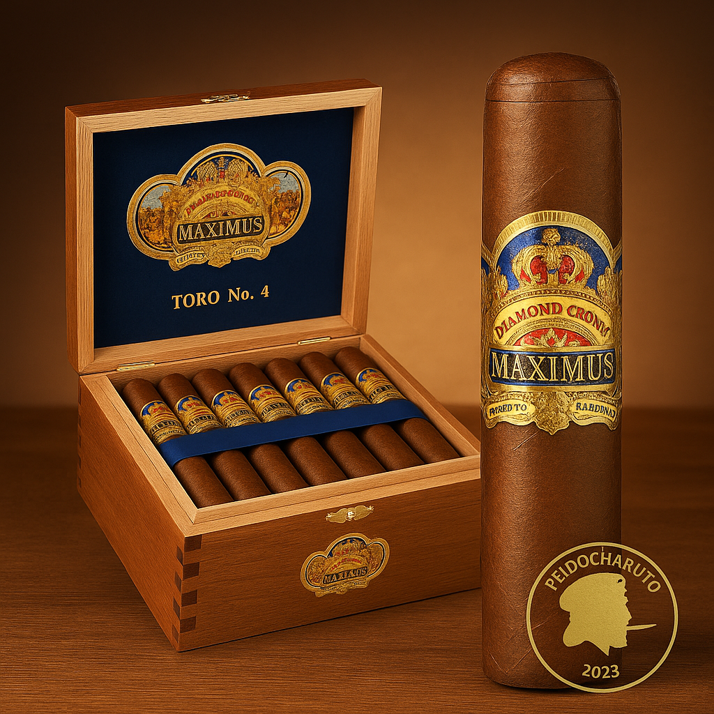 Charuto Diamond Crown Maximo Tor No. 4 cx/20 Reidocharuto