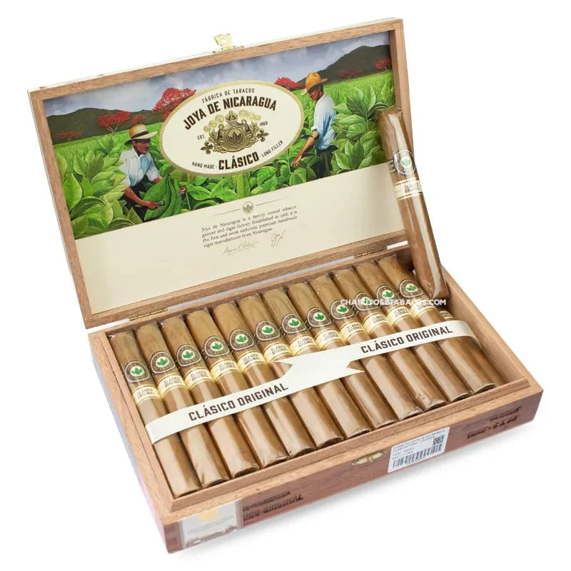 Charuto Joya de Nicarágua Clássico Original Número 6 cx/25 Reidocharuto