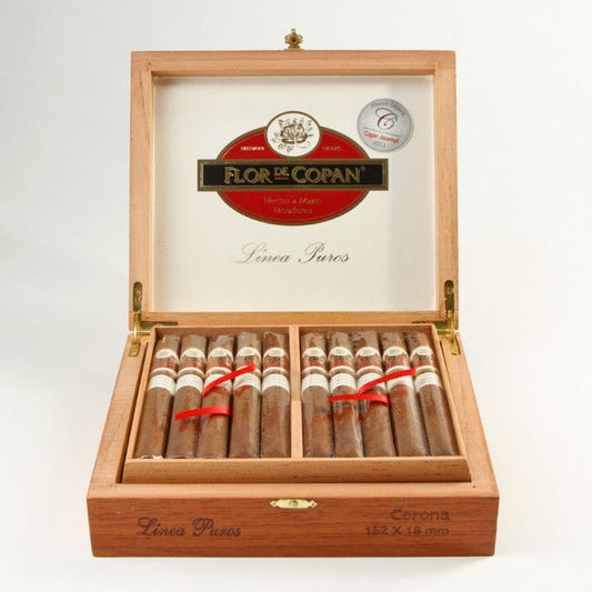 Charuto Flor de Copan Linea Puros Corona cx/20 Reidocharuto