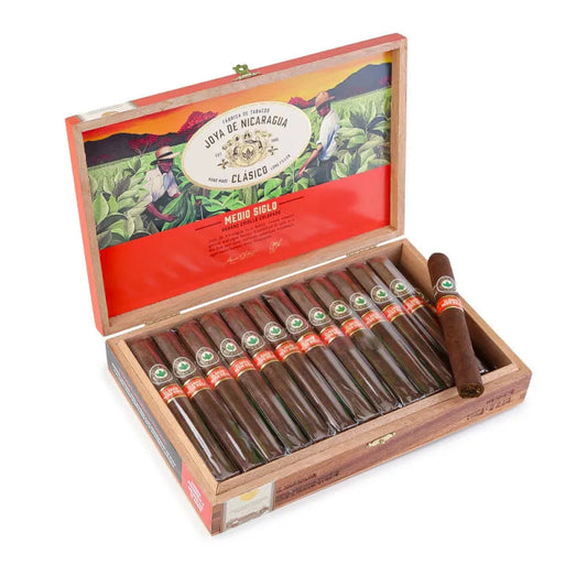 Charuto Joya de Nicarágua Clássico Medio Siglo Toro cx/25 Reidocharuto