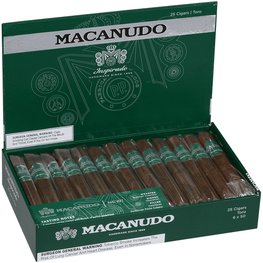 Charuto Macanudo Inspirado Green Toro cx/20 Reidocharuto