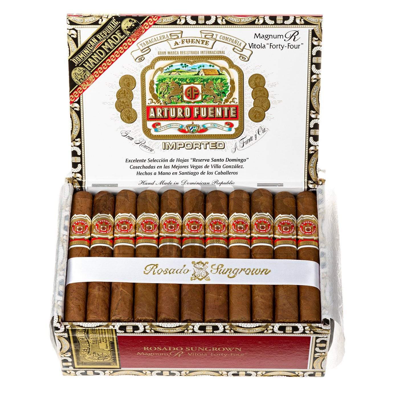 Charuto Arturo Fuente Magnum Rosado Vitola 44 SG cx/25 Reidocharuto