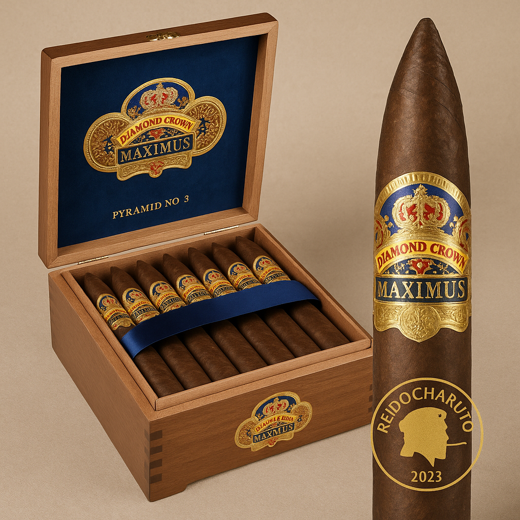 Charuto Diamond Crown Maximo Pyramid #3 cx/20 Reidocharuto