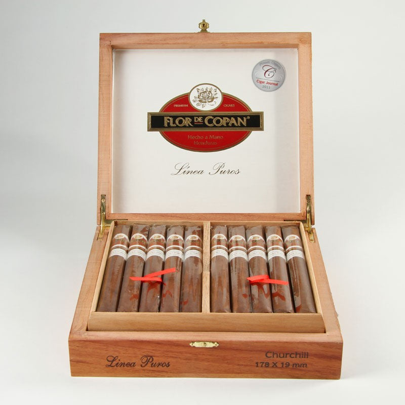 Charuto Flor de Copan Linea Puros Churchill cx/20 Reidocharuto
