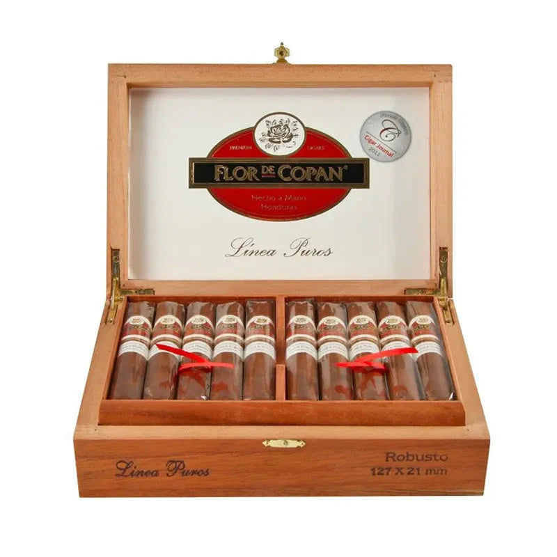 Charuto Flor de Copan Linea Puros Robusto cx/20 Reidocharuto