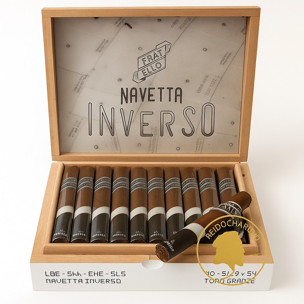 Charuto Fratello Navetta Inverso Toro Grande cx/20 Reidocharuto