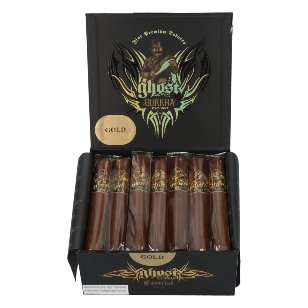 Charuto Gurkha Ghost Gold Exorcist cx/21 Reidocharuto