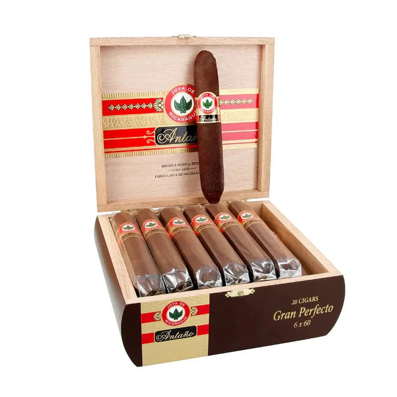 Charuto Joya de Nicarágua Antaño 1970 Gran Perfecto cx/20 Reidocharuto