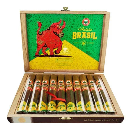 Charuto Joya de Nicarágua Antaño Original Brasil Toro cx/10 Reidocharuto