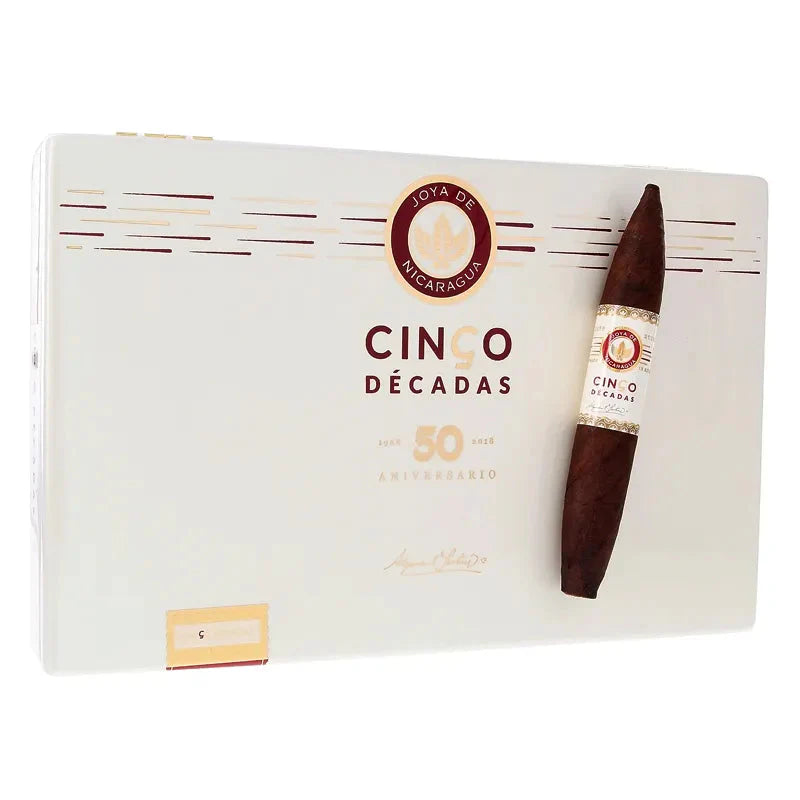 Charuto Joya de Nicarágua Cinco Décadas Diadema cx/10 Reidocharuto