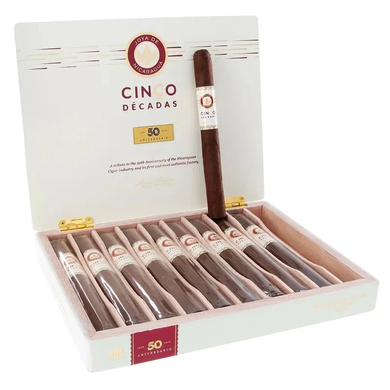 Charuto Joya de Nicarágua Cinco Décadas El Cumiche cx/10 Reidocharuto