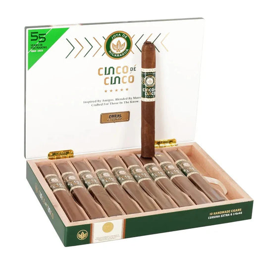 Charuto Joya de Nicarágua Cinco de Cinco Robusto cx/10 Reidocharuto