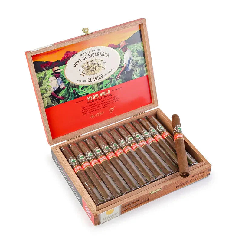 Charuto Joya de Nicaragua Clássico Medio Siglo 6 cx/25 Reidocharuto