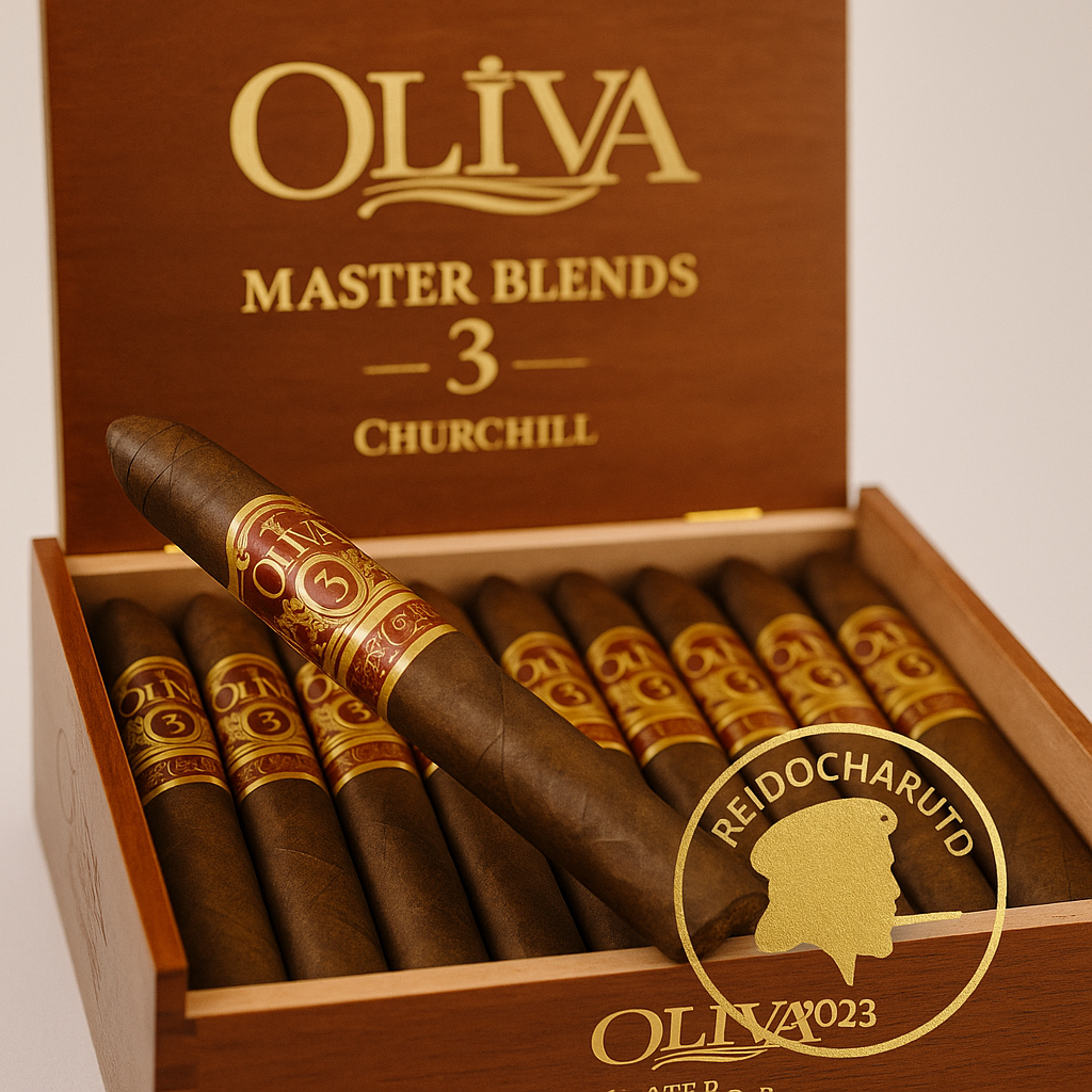 Charuto Oliva Master Blends 3 Churchill cx/20 Reidocharuto