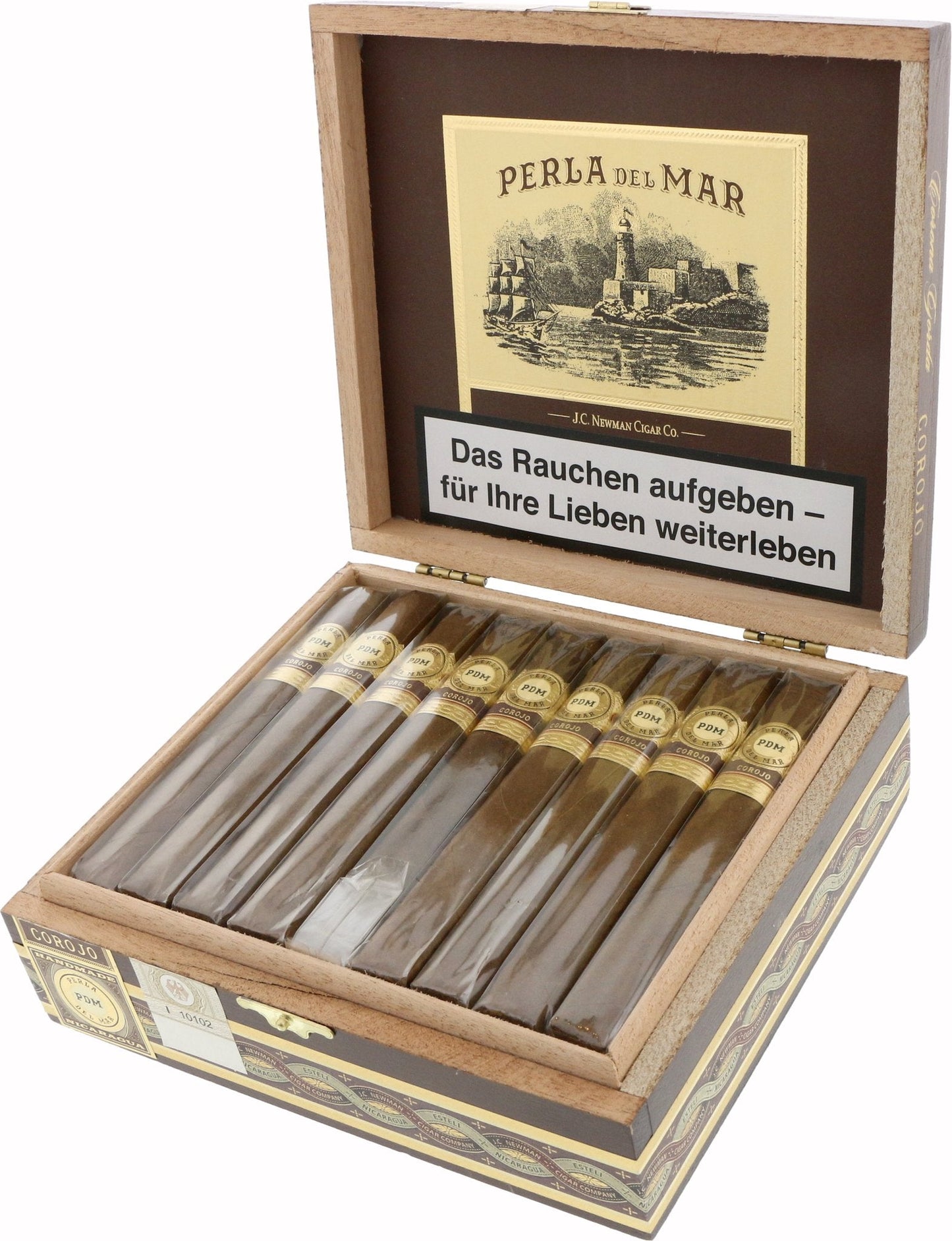 Charuto Perla Del Mar Corojo "L" Corona Gorda cx/25 Reidocharuto