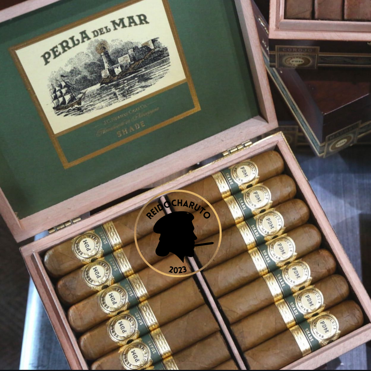 Charuto Perla Del Mar Shade Robusto cx/25 Reidocharuto