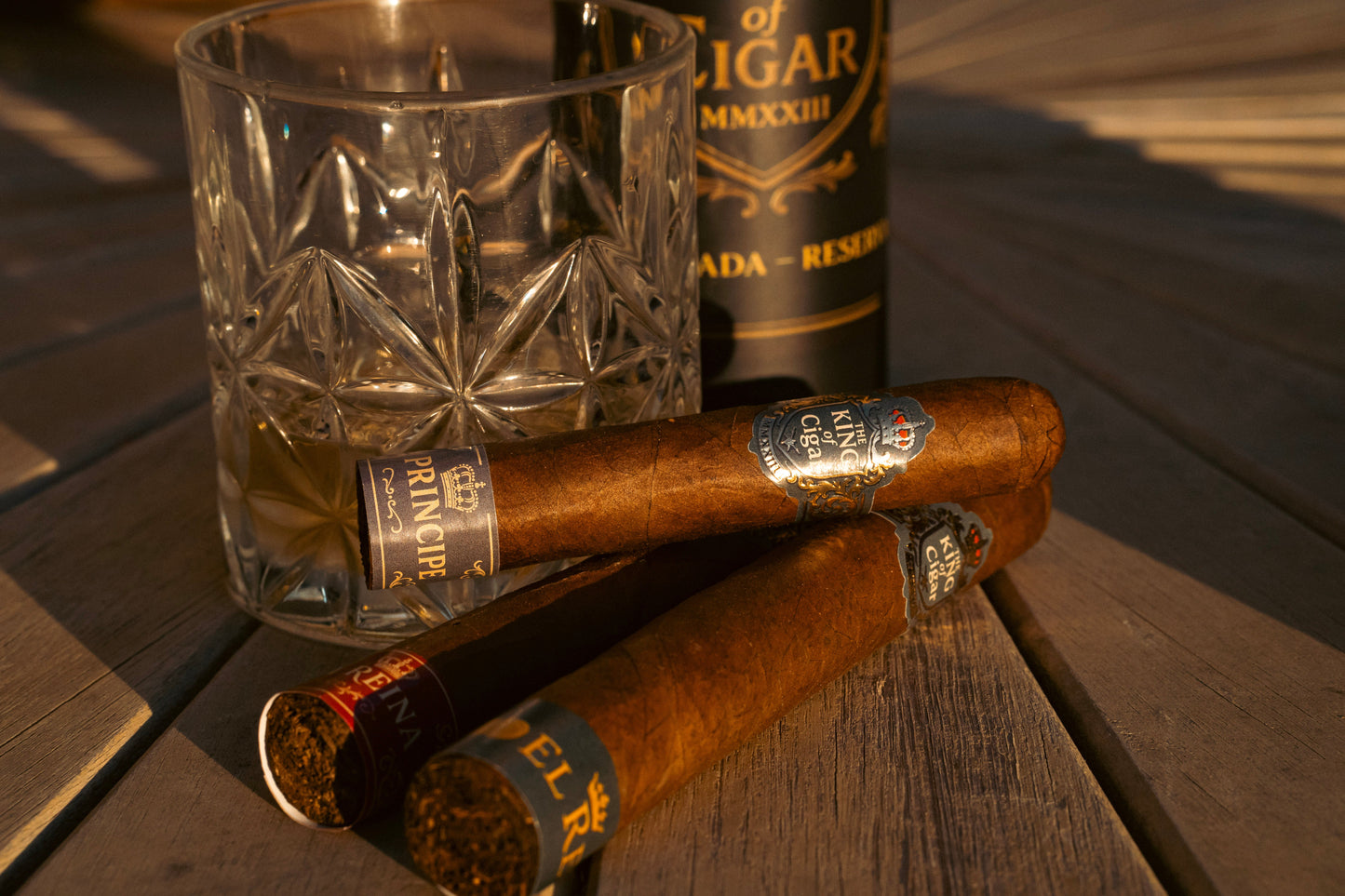 The King of Cigar - 3 Unidades - Reidocharuto